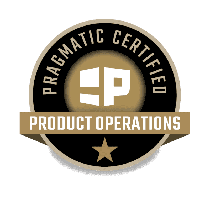 Pragmatic Institute Product Operation Certification Badge