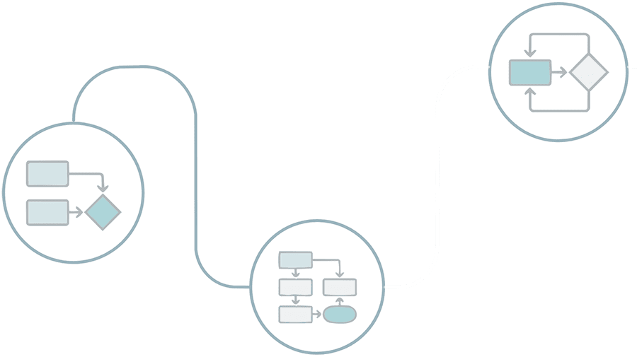 flow chart icon