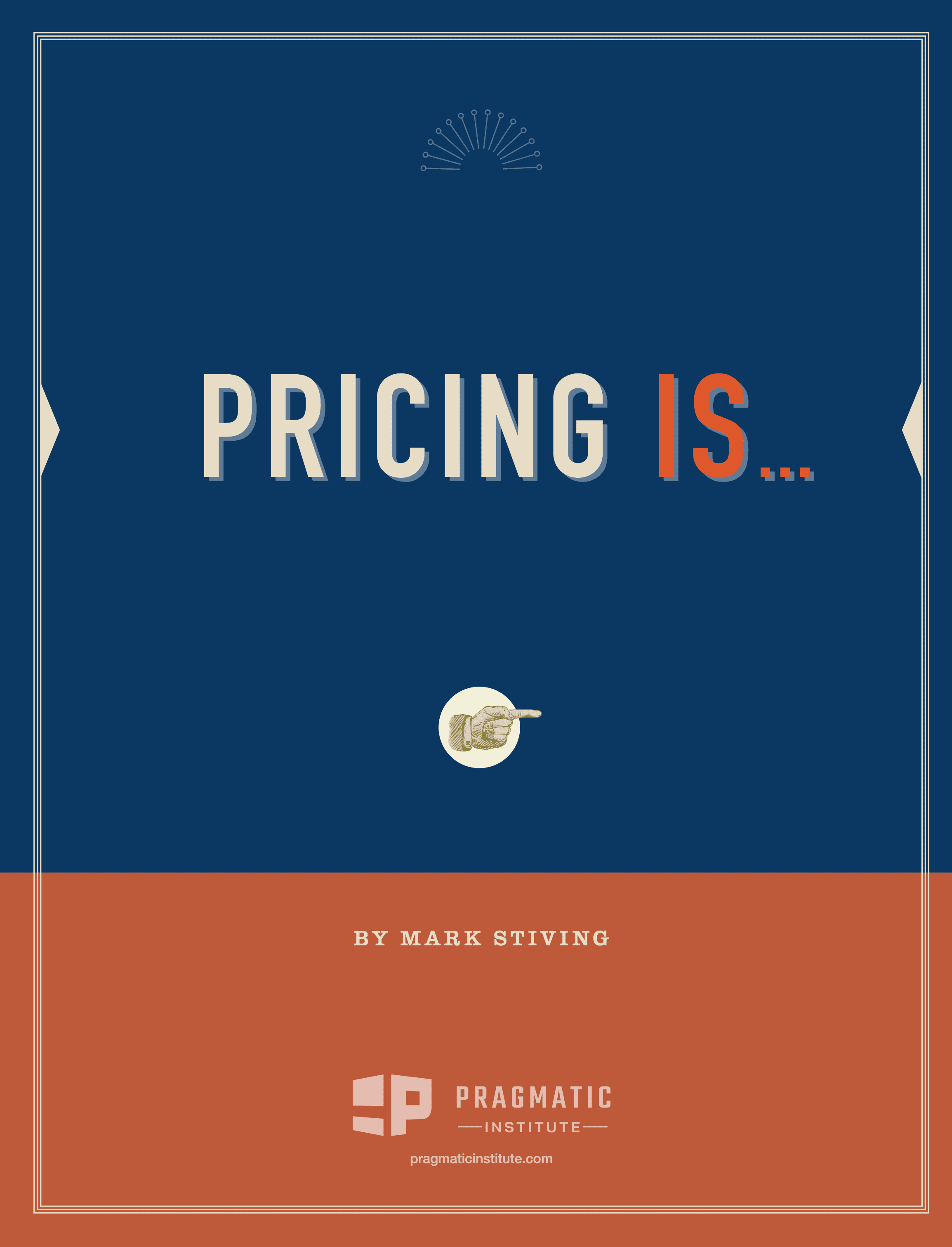 Pricing is - Ebook Cover