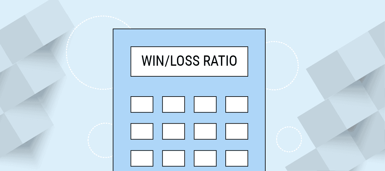 An illustrated graphic of a win-loss analysis document.