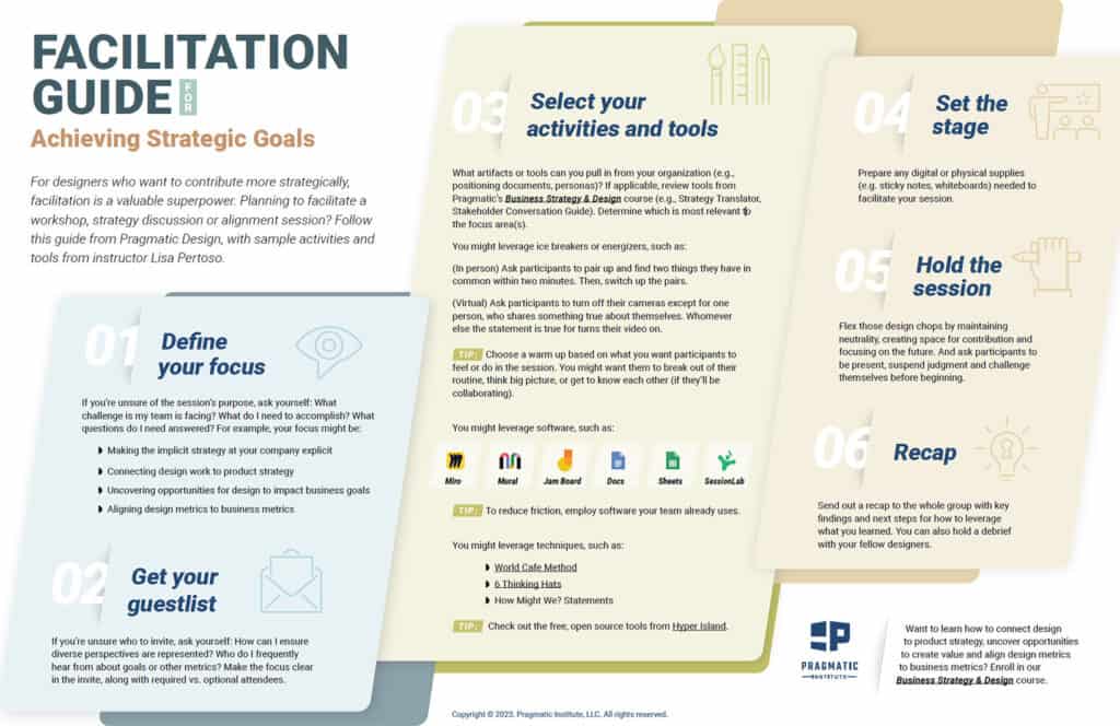 Facilitation Guide for Achieving Strategic Goals