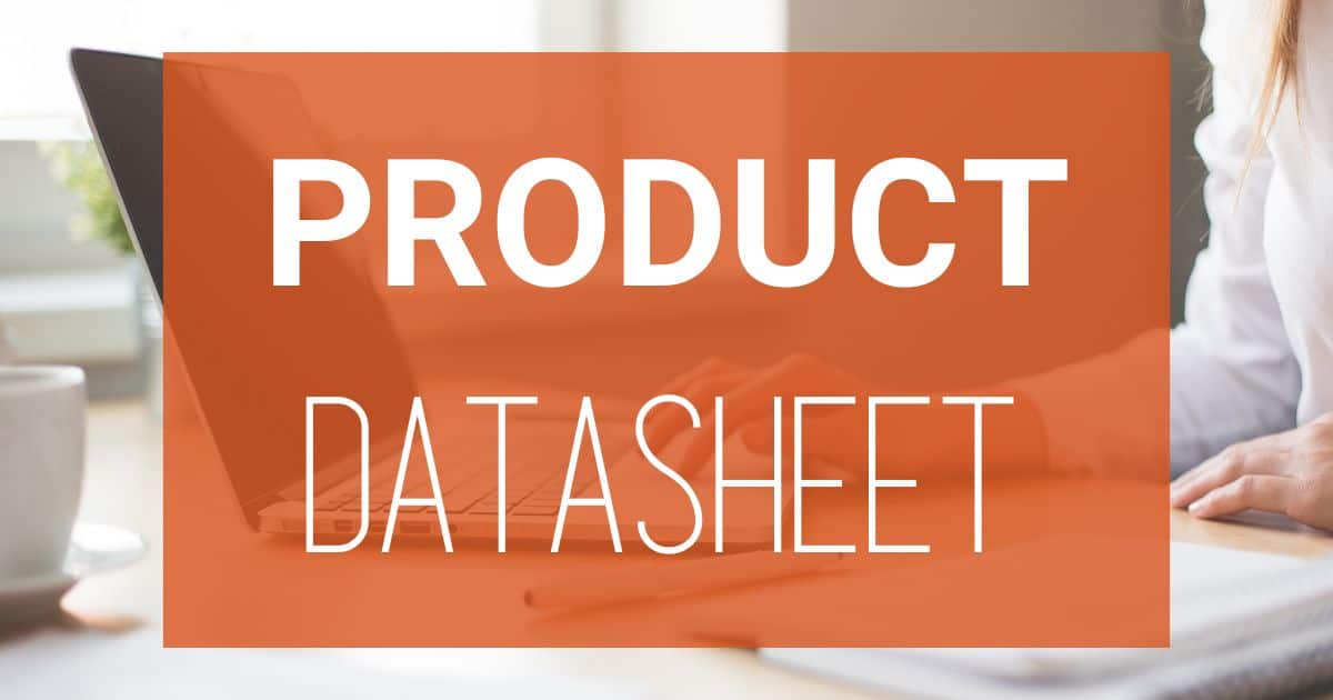 Product Datasheet