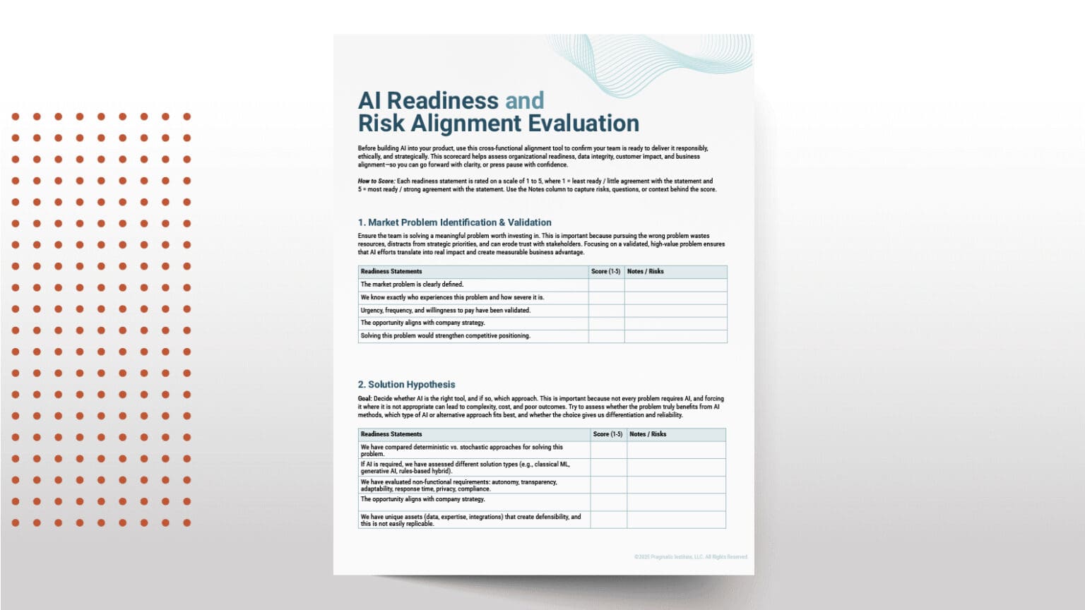 AI Readiness & Risk Alignment Evaluation | Pragmatic Institute
