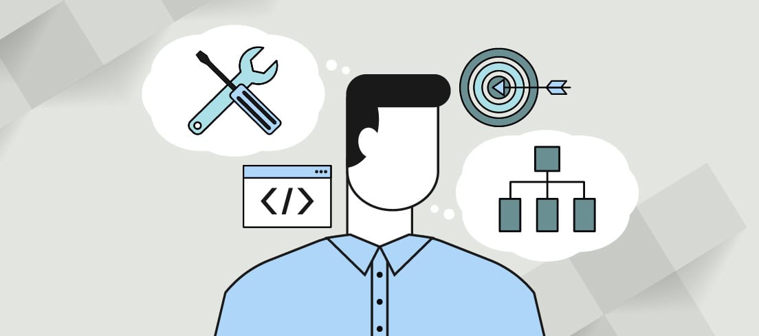 Graphic depicting LInkedIns replacement of product manager track with a builder track