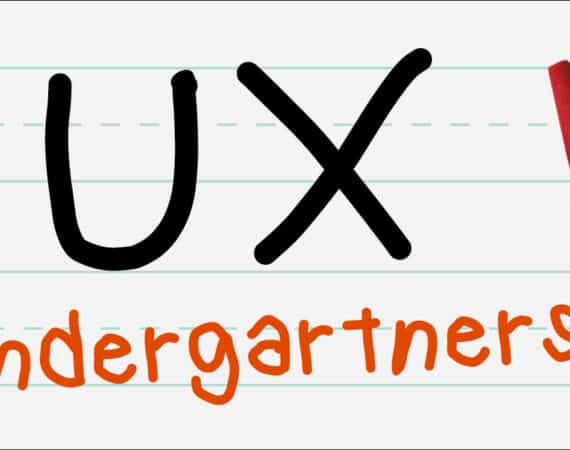 Explaining UX to Kindergartners