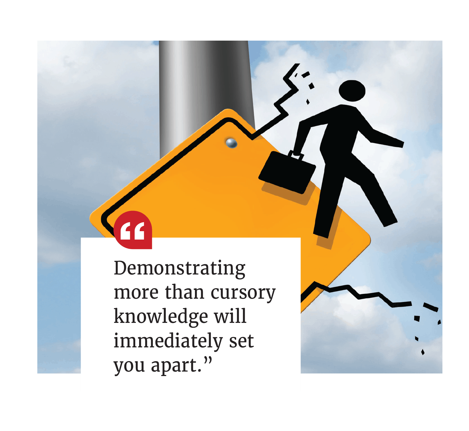distinguish yourself in the job market