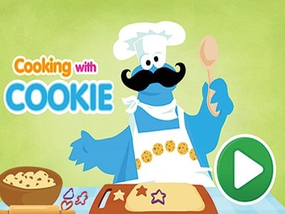 cooking with cookie monster