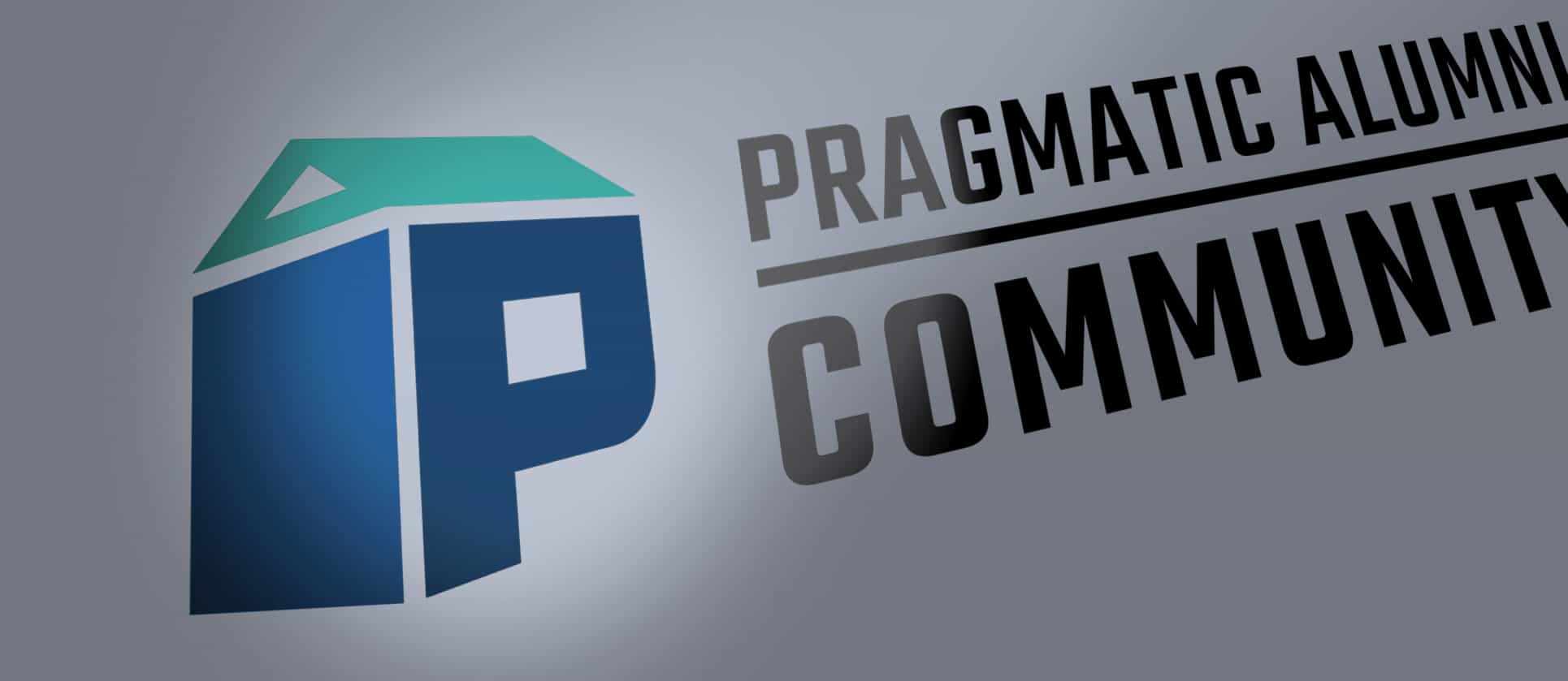 Pragmatic Alumni Community header