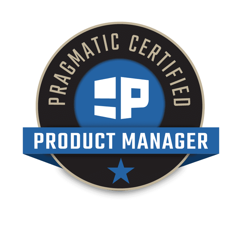 Pragmatic Certified Product Manager Badge