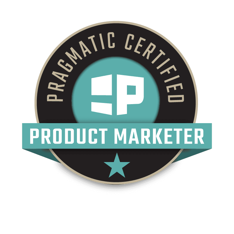Pragmatic Certified Product Marketer Badge