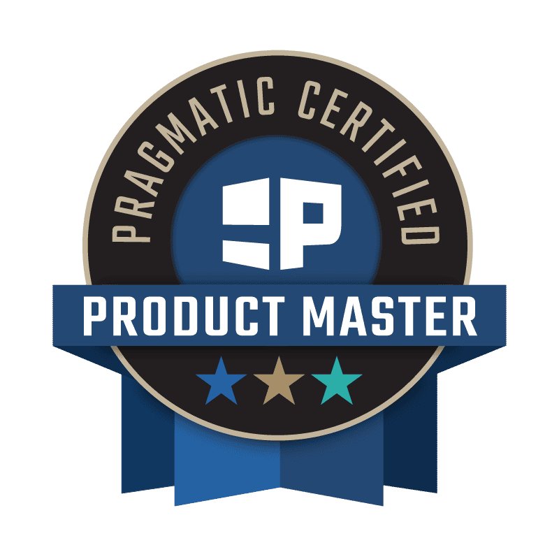 Pragmatic Certified Product Master Badge